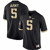 Army Black Knights 5 Kell Walker Black College Football Jersey Dzhi,baseball caps,new era cap wholesale,wholesale hats